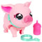 Little Live Pets - My Pet Pig, Soft and Jiggly Interactive Toy Pig That Walks, Dances and Nuzzles. 20+ Sounds & Reactions. Batteries Included. for Kids Ages 4+, Pink