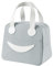 croselyu Tragbare, isolierte Tasche, tragbar, niedlich, Outdoor-Picknick-Tasche, Eisbeutel, Aufbewahrungstasche, 1 Stück (Grau, Klein)