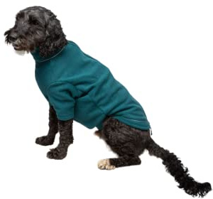 Fleece Dog Jumper Puppy Jacket Winter Coat XS, S, M, L, XL Pet Clothes Rydale 18 Colours (X-Small, Teal)