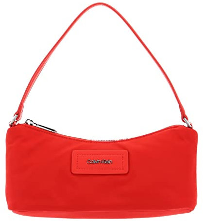 Calvin Klein CK Must Nylon Shoulder Bag S Deep Orange