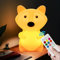 xinjinhju Kinder-Nachtlicht Fuchs Kinder zimmer licht Quetsch-Nachtlicht Tier-Nachtlichter für Mädchen Jungen Dekor-Lampe niedliche Lampen für Schlafzimmer – Medium