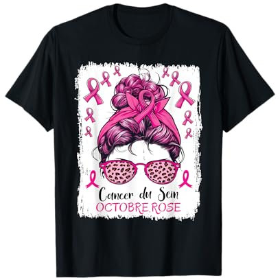 Cancer du sein Octobre Rose T-Shirt