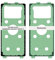 IS-TECK Battery Cover Adhesive Compatible with Samsung Galaxy Note 9 Adhesive Tape Seal Strip Film Back Cover