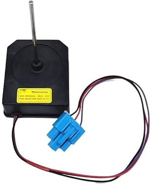 INTCHE 1Pcs Refrigerator Cooling Fan Motor For LG Double-door Freezer MOD.RDD056X02 4681JB1029B Replacement Fridge Parts Accessories