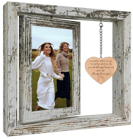 Best Friend Photo Frame Gifts for Women - No Matter Where We Go - No Matter What We Do - You Will Always Have Me and I Will Always Have You Gifts for Friends Sister BFF Friendship (Dis Two 15x10 CM)