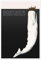 Moby Dick Poster von Silja Goetz 20 x 30 cm Schwarz-Weiß Wandbilder Wanddeko