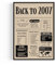 PULSE of HOME Geschenk zum 18 Geburtstag – Geburtstagsgeschenk für Männer - Back in 2007 Poster im Design Zeitung aus 2007 – Super Geschenke für Männer und Geschenke für Frauen zum 18. Geburtstag