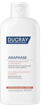 DUCRAY Anaphase - Shampoo bei temporärem Haarausfall - Kräftigt & beschleunigt Wachstum - Aminosäuren und Mineralien - +81% stärkeres Haar - Sichtbar mehr Volumen - Kraftloses Haar - 200 ml