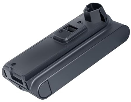 Gemho 25.2V 3.5Ah Li-ion Replacement Battery for Shark XBATR725SLEU, Compatible with Shark IZ400UK, IZ400UKT, IZ420UKT Cordless Vacuum Cleaners, Black