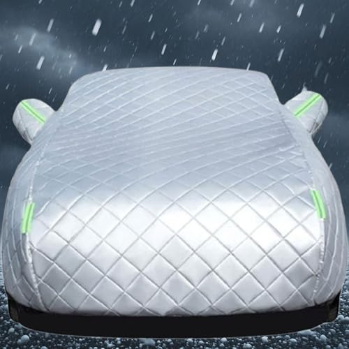 Auto Abdeckplane für V-W Golf 7 Hagelschutzplane Auto – wasserdichte Autoplane für Outdoor-Winter Autoabdeckung-UV-Schutz Staubdicht Winddicht Schneesicher