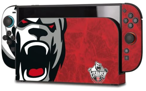 DeinDesign Skin kompatibel mit Nintendo Switch 2 Folie Sticker Eisbären Regensburg Offizielles Lizenzprodukt Eishockey