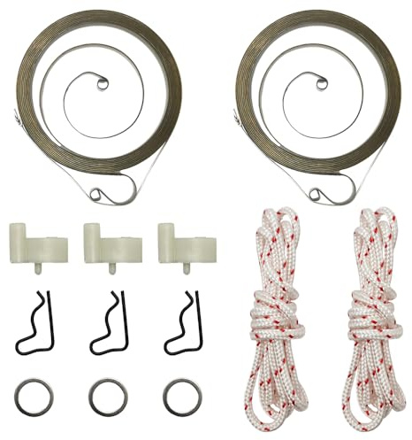 RUURUU Recoil Starter Spring Rope Pull Cord Kt For Stihl FS45 FS55 BG55 BG65 BG85 Lawn Mower Parts