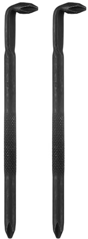 QUARKZMAN Cacciavite Offset PH2 A Croce Angolo Retto 90 Gradi Nero 2Pz | Cacciavite Doppia Estremità A Forma Di L, Strumento Manuale Per Riparazione Elettrodomestici