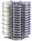 FIND A SPARE 52 Pod Holder T-Disc Capsule 360 Degree Rotating Metal Wire Rack For Tassimo Coffee Pods