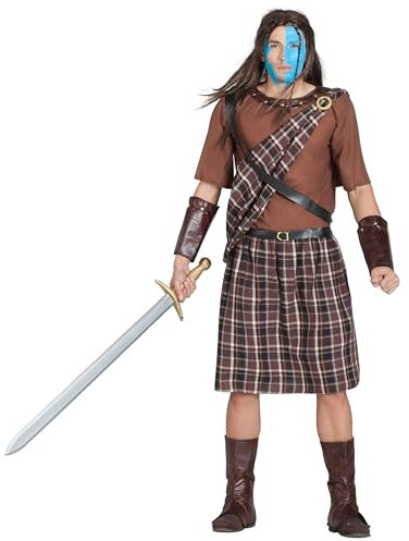 Banyant Toys, S.L. Braveheart-Kostüm für Erwachsene Männer, Historien-Fans, Männer, Kostüm