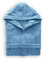 DOLPHIN Accappatoio Uomo/Donna con Cappuccio Spugna 340gr Cotone MOD. Active (Celeste, M)