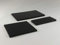 Plaque en caoutchouc 400 x 400 mm / 5 mm d'épaisseur - Tapis anti-vibration pour machine à laver / mixeur haute performance