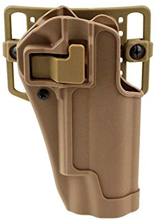 Gexgune militärische rechte Hand CQC Pistole Taktische Concealment Taille Gürtel Schleife Paddle Gun Colt 1911 (2 Farben optional)