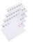 Vbest life Klaviersticker für 88 Tastaturen Abnehmbare Notizen mit Zahlen Transparent und Bunt(Transparent)