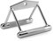 Holdfiturn V Handle Double Seated Handles Stainless Steel Stirrup Handle Cable Machine Attachments for Pull Down Rope, Tricep Rope, Straight Bar
