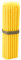 NKlaus - 50x Stabkerzen gelb Rußfrei Tropffrei dünn L 16cm Premium Paraffinwachs 36258