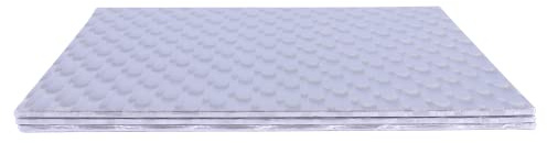 PME Baking Essentials - Square Cake Card 30 cm / 12-inch, Set of 3, Silver