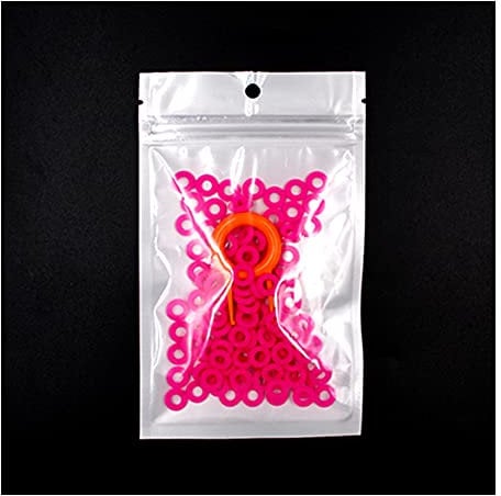 110pcs Tastecaps o Ringdichtung Tastatur O-Ring-Schalter Schalldämmerungen für Cherry MX-Tastaturdämpfer Ersatz-Rausch-Reduktion,pink,8x5x1.5mm