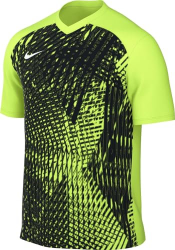 NIKE DR0944-702 M NK DF PRCSN VI JSY SS T-Shirt Herren Volt/Black/White Größe L