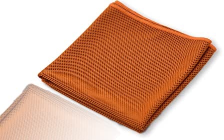 Hairlich 2 x Kühltuch | zum Wandern | Yoga | Tanzen oder Anderen Sport | Handtuch | kühlend | 100x30 cm | Abkühlung | gegen Hitze | Indoor/Outdoor | Cooling Towel
