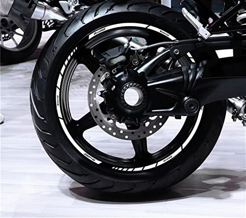 YZTAC Motorrad-Rad-Aufkleber Für BMW R NineT RnineT, Reflektierende Felge, Fahrrad, Motorrad (Color : 4)