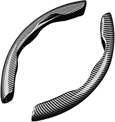 Lenkradbezug für Mercedes Benz AMG E Class Klasse W211 W212 W213 E200 E200d E220d Abdeckung, weich bequem Steering Lenkradschoner für Auto Zubehör Atmungsaktive Lenkradbezug Anti Rutsch,A Black