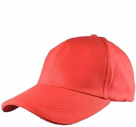 Benza - Baumwolle Soft Brushed Cap – 5 Panel - Rot, rot red, XL