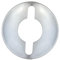 276 Öllampe, reflektierende Abdeckung, Petroleumlampe, Reflektor für Strand, Rucksackreisen, Argent, Silber, 16,5 cm