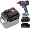 Adapter für Makita 18V Lithium Akku Konverter für Bosch GBA Batterien auf Bosch Akku BAT607 BAT614 BAT607G umrüsten auf für GBA 18V Lithium Akkuwerkzeug
