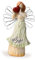 Tuzsocr Engel Figur - Betender Engel, Schutzengel-Statue, Engelstatue hält EIN Herz in der Hand, Liebe Heilender Harzfigur Sammelfigur, für Office Desktop, Moderne Dekoration, Raumdekoration (Stil 2)