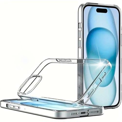 MinXpert für iPhone 14 Pro Hülle transparent [Upgraded Version], Crystal Clear case, [Anti-Vergilbung Handyhülle] [Durchsichtig] TPU+PC klar Hülle, stoßfest, Kratzfest, dünn, Thin Cover