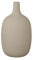 blomus Vase -CEOLA- | Farbe Indian Tan | 11Ø x 21H cm | Dekovase Braun | Blumenvase aus Keramik