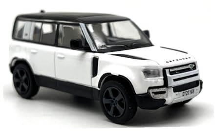 1/76 Für Land Rover Defender 110X Offroad, Klassisches Weißes Legierungsauto, Modellbausatz, Spielzeugauto, Geschenk, Hobby Druckgussmodelle Motorfahrzeuge