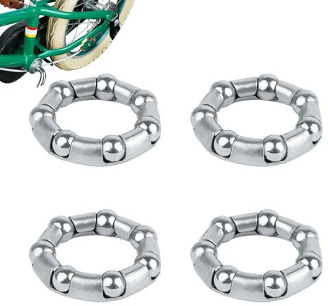 NevPuose Fahrradlager - Fahrradkurbellager, Fahrradradlager -Halter | Kugellager Fahrrad -Vorderrad, Kinder Stretch Fahrrad, 20,6 mm x 7 Kugeln Lagerhalter, Vorderradkugellager Ersatz