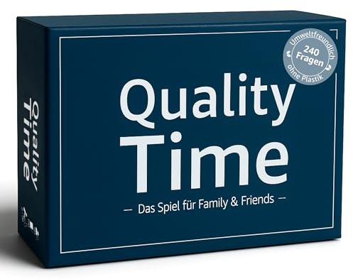 Good & Happy - Quality Time - Das Spiel für Familie und Freunde - 240 Fragen für eine wundervolle gemeinsame Zeit