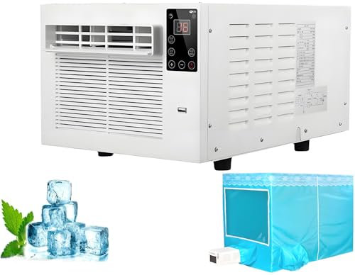 Portable Air Conditioner - Fast Cooling Mini AC Unit for Bedroom & Kitchen - Without Outdoor Unit- Compact Mini Air Conditioner, Ideal for Rental House, Dormitory,Airconditioning+1.2mtent