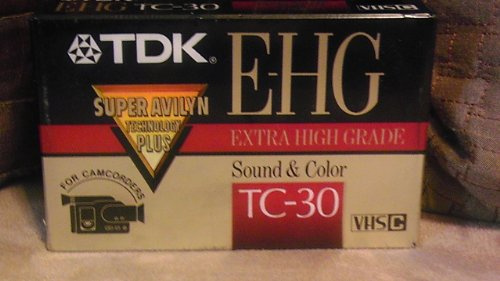 TC30EHG vhs-c analogico videocassette