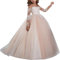Fiore Bianco Girl Dress con Merletto Appliques Vestito della Prima Comunione Vestito Ragazza di Fiore di Pizzo a Maniche Lunghe per Matrimonio #14 Rosa 10-11 Anni