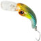 FTM Unisex – Erwachsene 10C8900065C10 Wobbler Masu 1,2g 2,9cm-Forellenwobbler zum Spinnangeln, Miniwobbler zum Forellenangeln, Forellenköder zum Spinnfischen, Farbe:grün/orange/blau, Bunt, Normal
