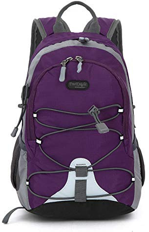 Bseash 10L kleinen Rucksack für Kinder im Alter von 3-6 Mädchen Jungen unter 1,0 Meter, Mini Outdoor Sport Wandern Reisen wasserdicht Daypack (Violett)
