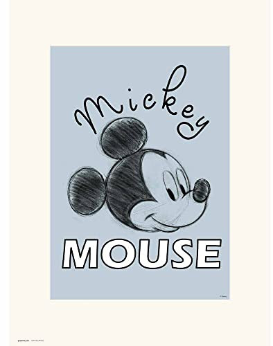 Grupo Erik Art Print Kunstdruck Disney-Mickey Mouse, 30 x 40 cm