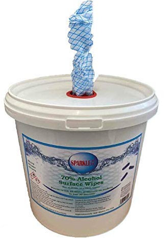 We Can Source It Ltd - Virucidal Disinfectant Surface Wipes - Large Tub of 1000 Wipes