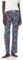 Amazon Essentials Pantalon de Pyjama en Popeline Femme, Bleu Profond Camouflage Floral, M