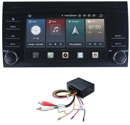 Kompatibel mit: Porsche Cayenne 9PA 9 Touchscreen Android Autoradio GPS Navigation CarPlay auch Kompatibel mit: Bose® Soundsystem