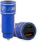 BMW M Edition adowarka samochodowa Fast Charge USBC & USBA PD 18W QC 3.0 18W (niebieski)